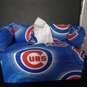 CUBS tissue box cover